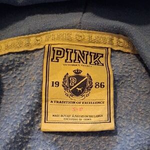 VINTAGE 2009 PINK Victoria's Secret Blue Jacket